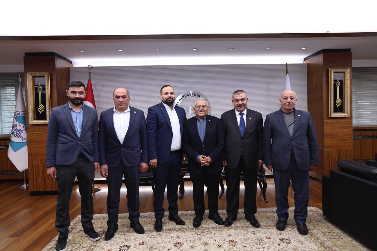 Kayseri'deki Ziraat Odaları Birliği, Tarım Sektörüne Destek Sağlamak Amaçlı Toplantı Düzenledi