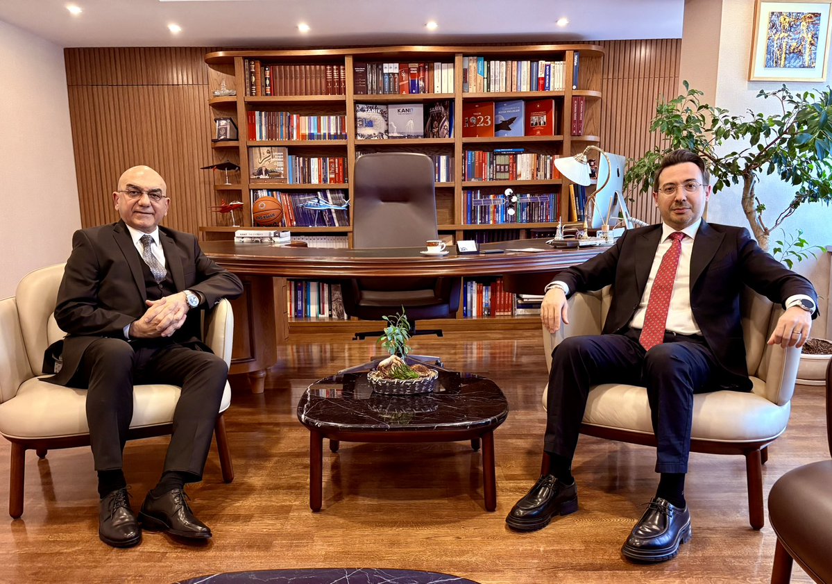T.C. Viyana Büyükelçisi Ceyhun, Anadolu Ajansı Genel Müdürü Karagöz’ü Ziyaret Etti