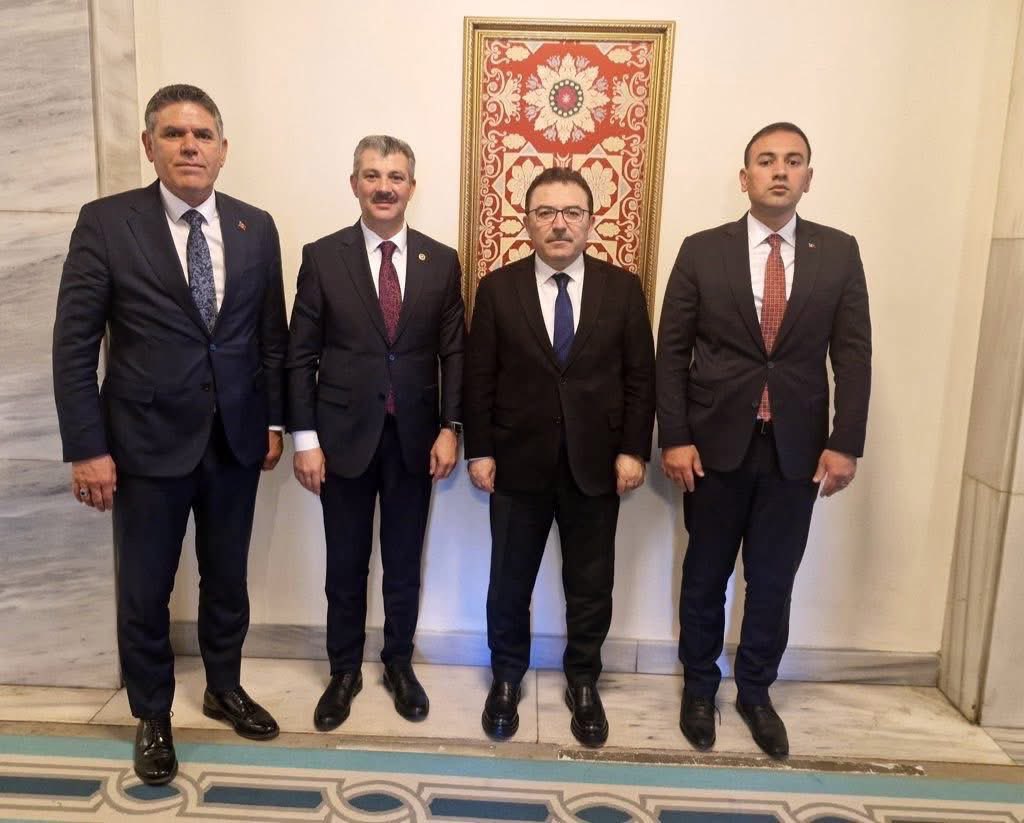 Aksaray Milletvekili Altınsoy, TBMM'de Vali, Bakan ve Belediye Başkanı ile Buluştu