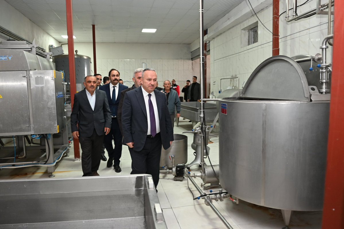 Nevşehir Valisi Fidan, Acıgöl Tarım Kooperatifini Ziyaret Etti