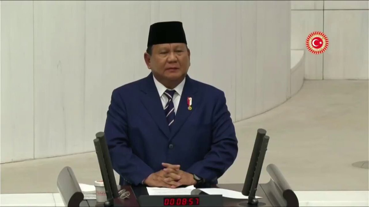 Aksaray Milletvekili Endonezya Cumhurbaşkanı Prabowo Subiantoyu Misafirlik Etti