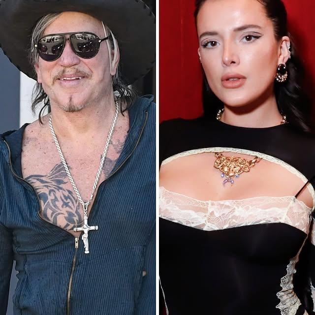 Mickey Rourke, Bella Thorne'un Saldırı İddiasına Yanıt Verdi