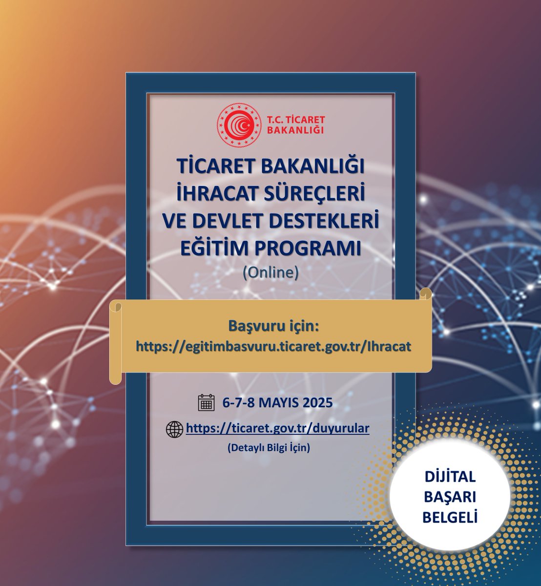 Nevşehir Ticaret Borsası, İhracat Eğitimine Katılımı Kolaylaştırdı