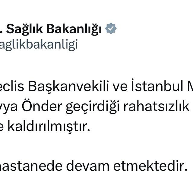 İstanbul Milletvekili Sırrı Süreyya Önder Hastanede