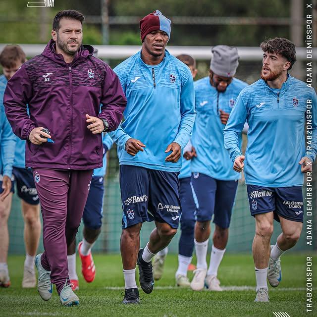 Trabzonspor, Adana Demirspor Maçına Hazırlıklarını Sürdürüyor