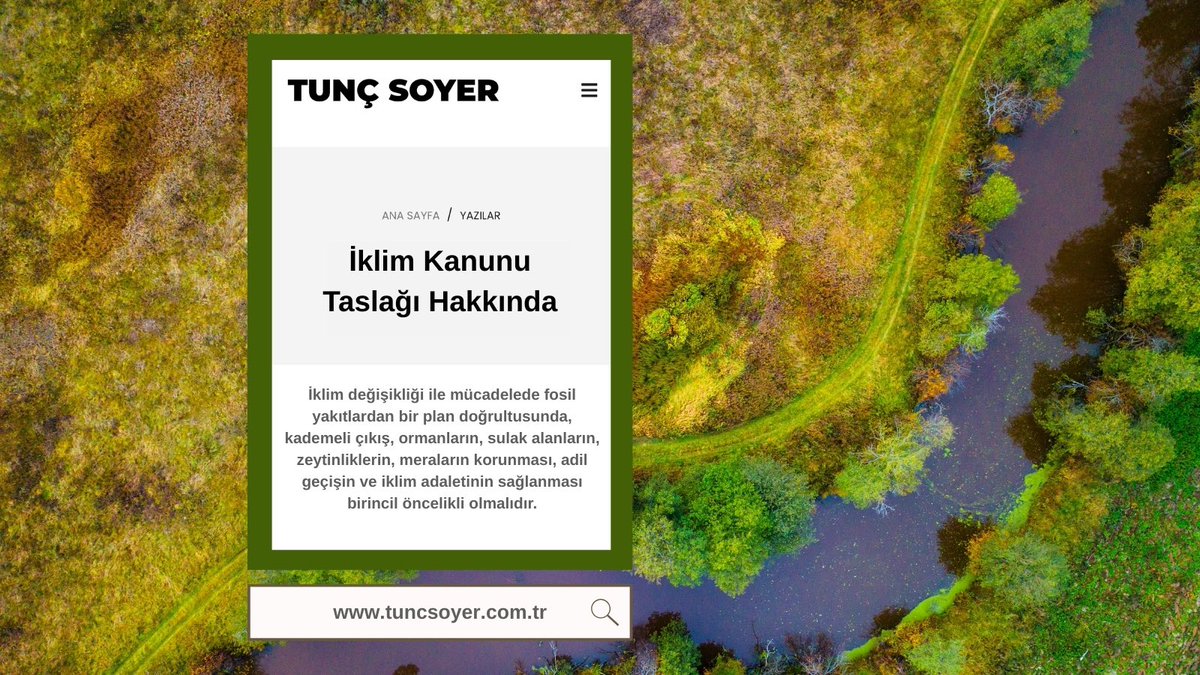 Avrupa Konseyi Bölgeler Meclisi Başkanı Soyer’den İklim Kanunu Taslağına Tepki: Komisyona İade Edildi