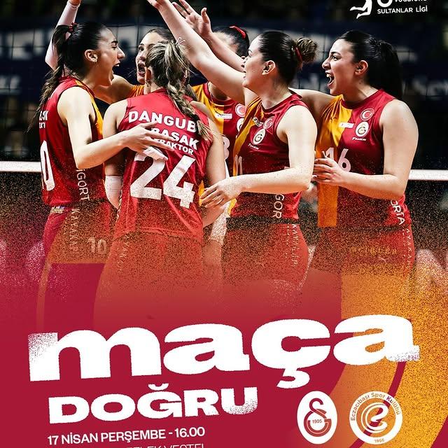 Galatasaray Voleybol, Play-Off Serisine Eczacıbaşı Dynavit ile Başladı
