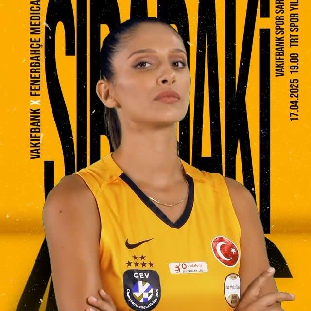 Vakıfbank, Vodafone Sultanlar Ligi Final Serisi 1'i 3-0 Kazandı