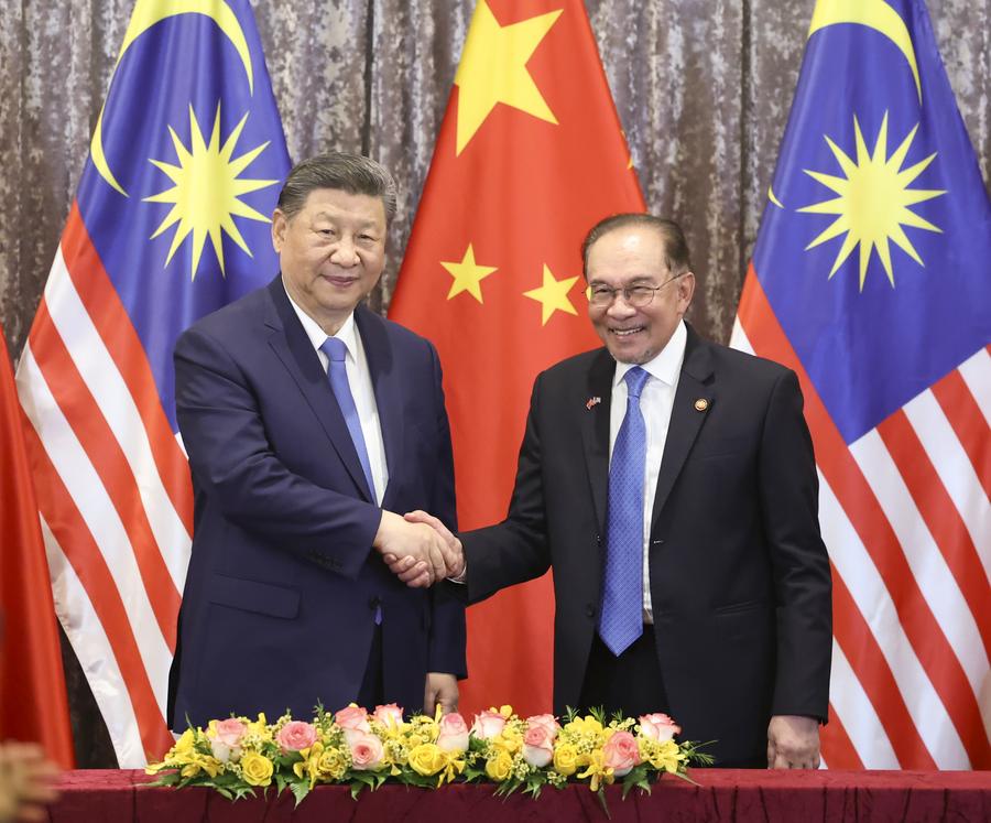 Xi Jinping, Malezya Başbakanı Ibrahim ile Buluşmada Üçlü Önerge Sunarak Stratejik Ortaklık İlerletiyor