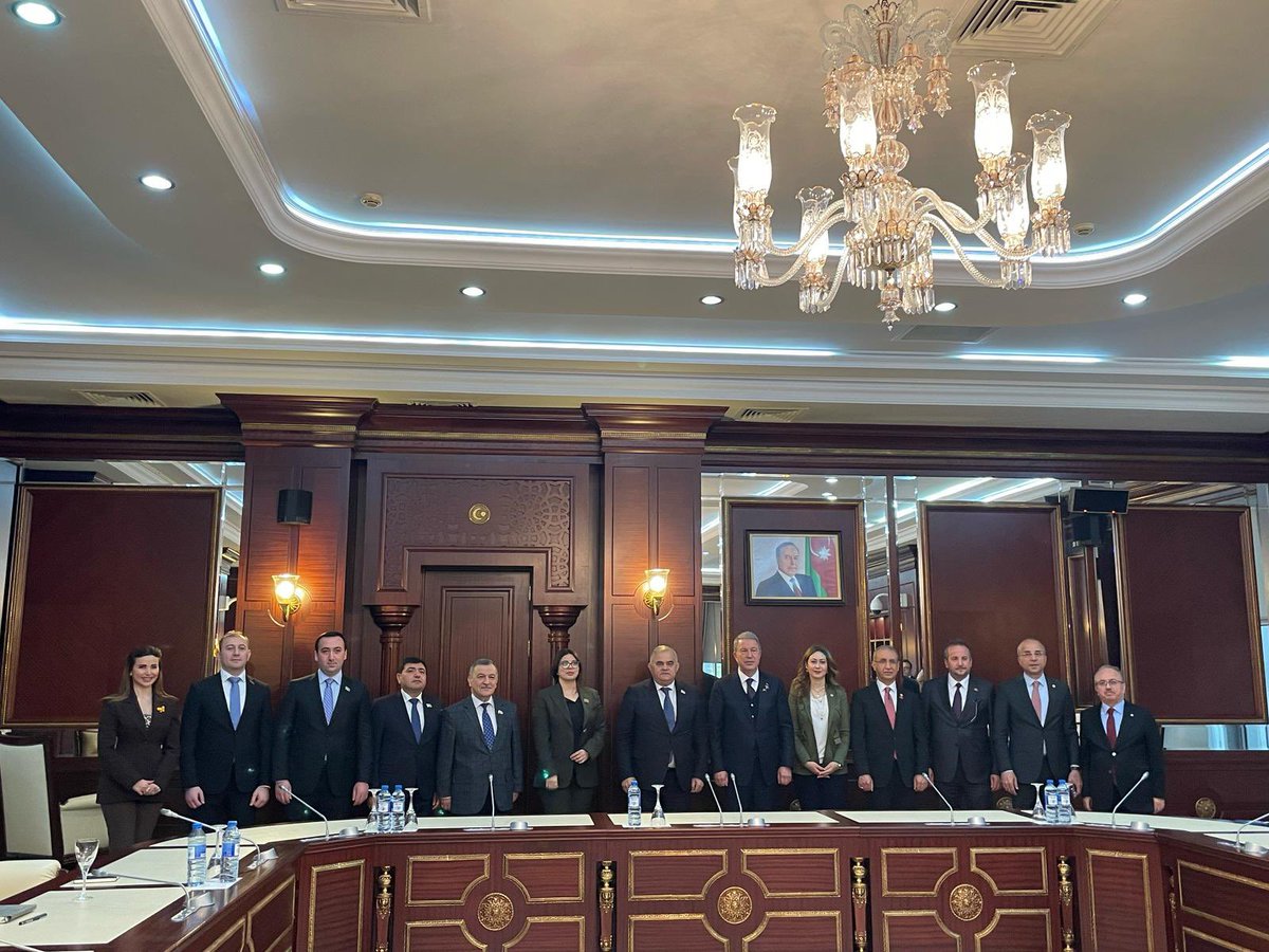 TBMM Heyeti, Azerbaycan Savunma Komisyonunu Ziyaret Etti