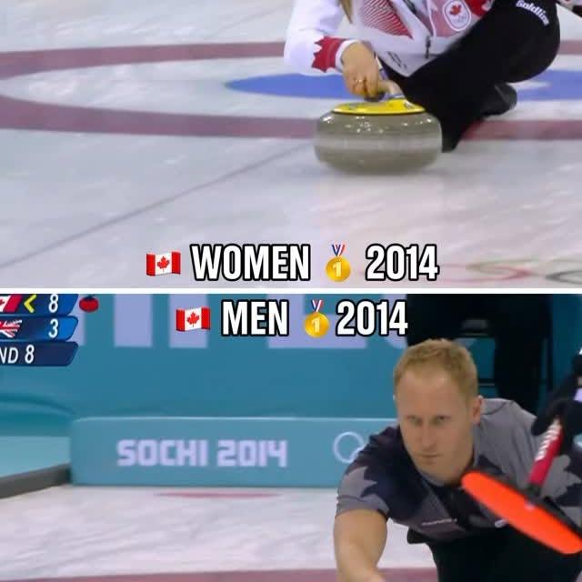 Kanada, Buz Dart ve Curlingde Tarihi İki Altın Madalya Kazandı