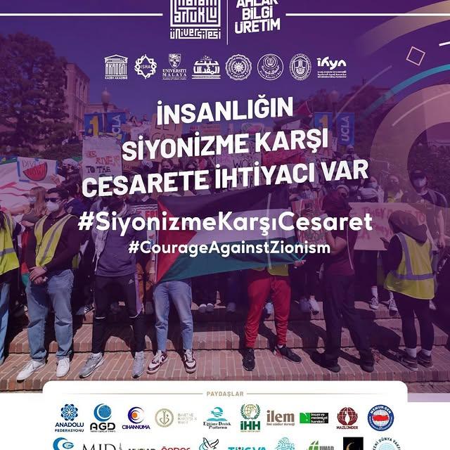 YediHilal Aksaray, Siyonizm Karşısında Cesur Bir Duruş Sergiliyor