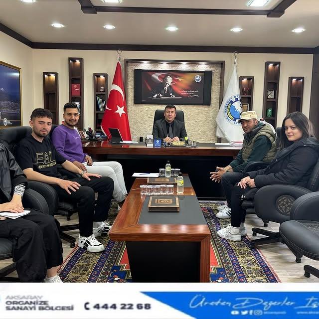 Aksaray OSB Müdürünü Halkla İlişkiler Öğrencileri Ziyaret Etti