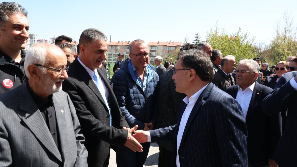 Kayseri'de Erva Spor Kulübü Açılışında Protokol Katılımı