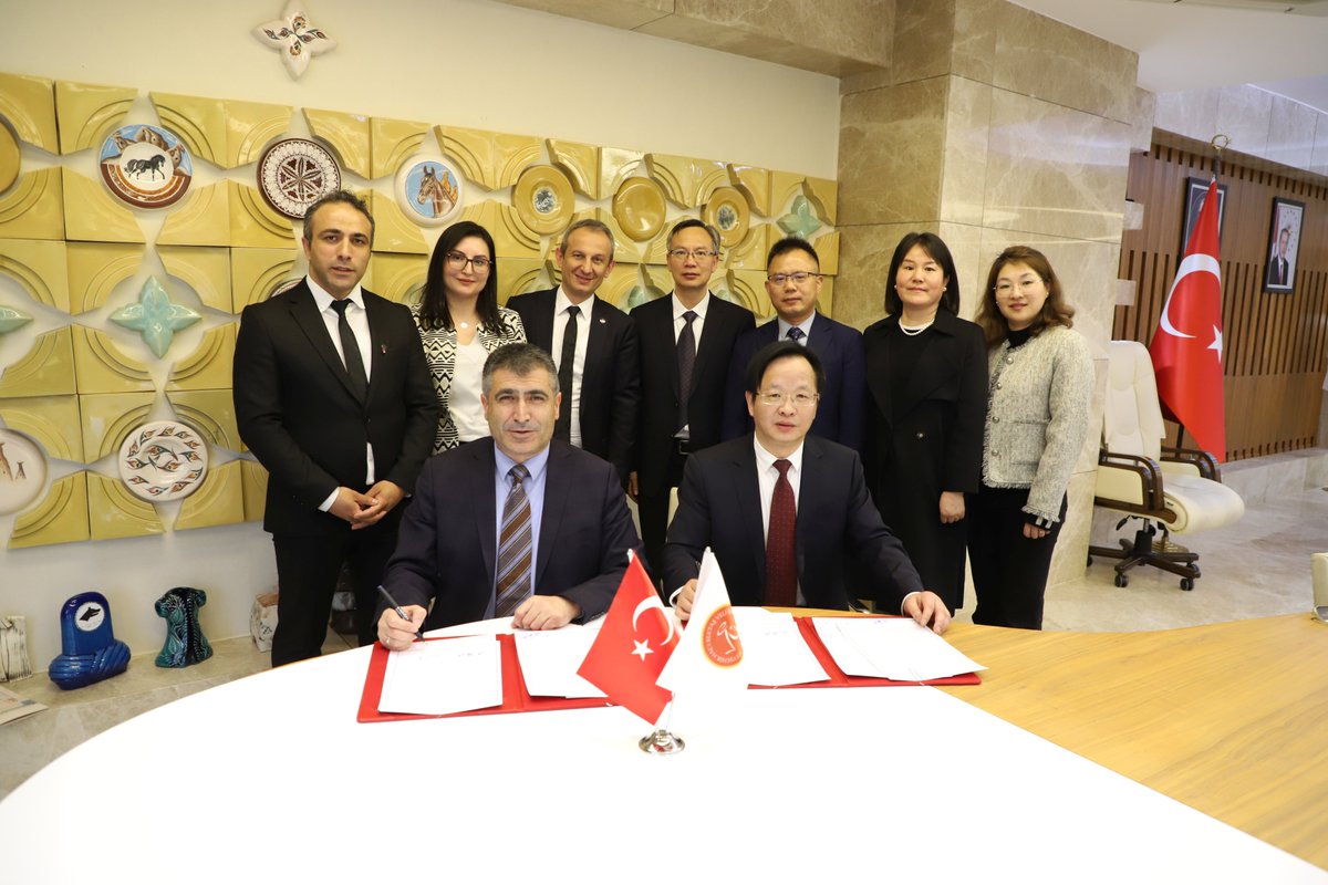 Nevşehir Hacı Bektaş Veli Üniversitesi ve Çin Üniversitesinin İş Birliği Protokolü