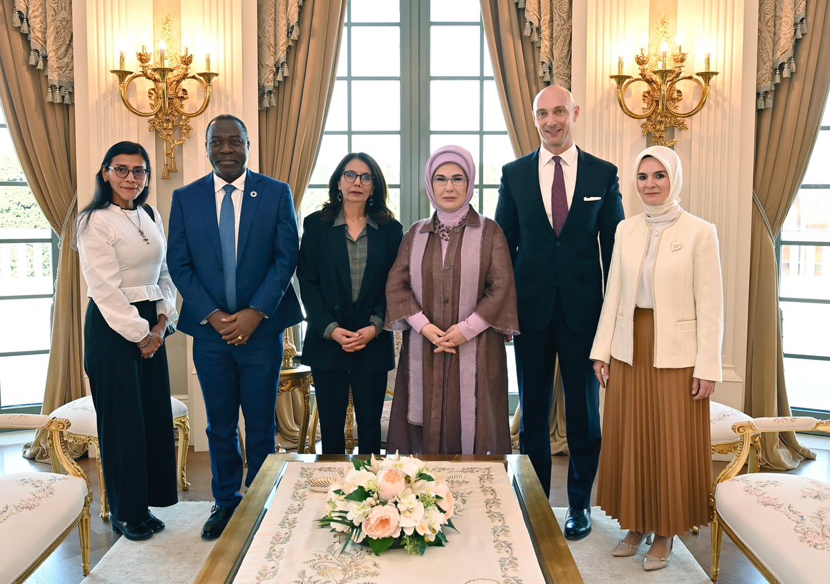 Emine Erdoğan, BM Özel Temsilciyle Çocuklara Yönelik Şiddet Konusunda Görüştü