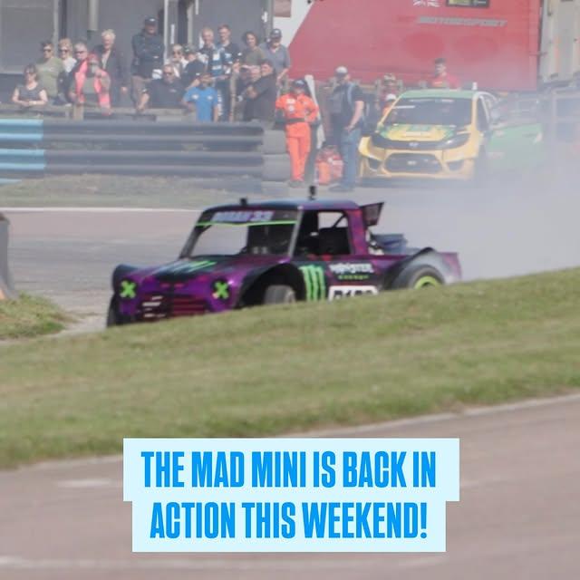 Liam Doran, Autograss Mini ile Yarış Pistlerinde Demolar Yapacak