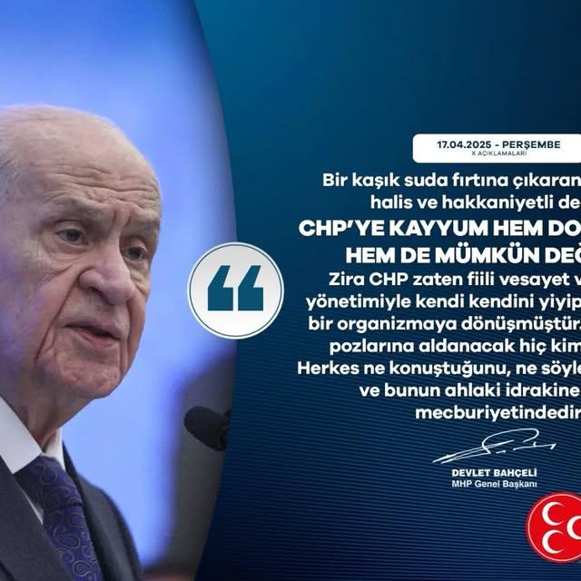 MHP'li Vekil İnce: CHP'nin Kayyum Sistemi Eleştirisi