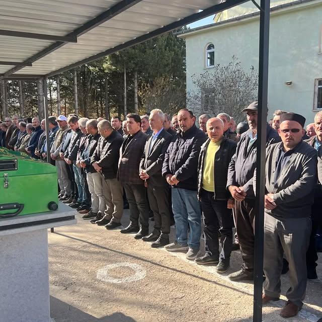Gümüşler'de Latif Akdoğan'ın Cenaze Töreni