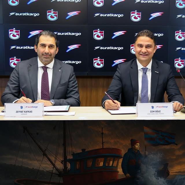 Trabzonspor, Sürat Kargoyla Yeni Bir Ortaklığa Başladı