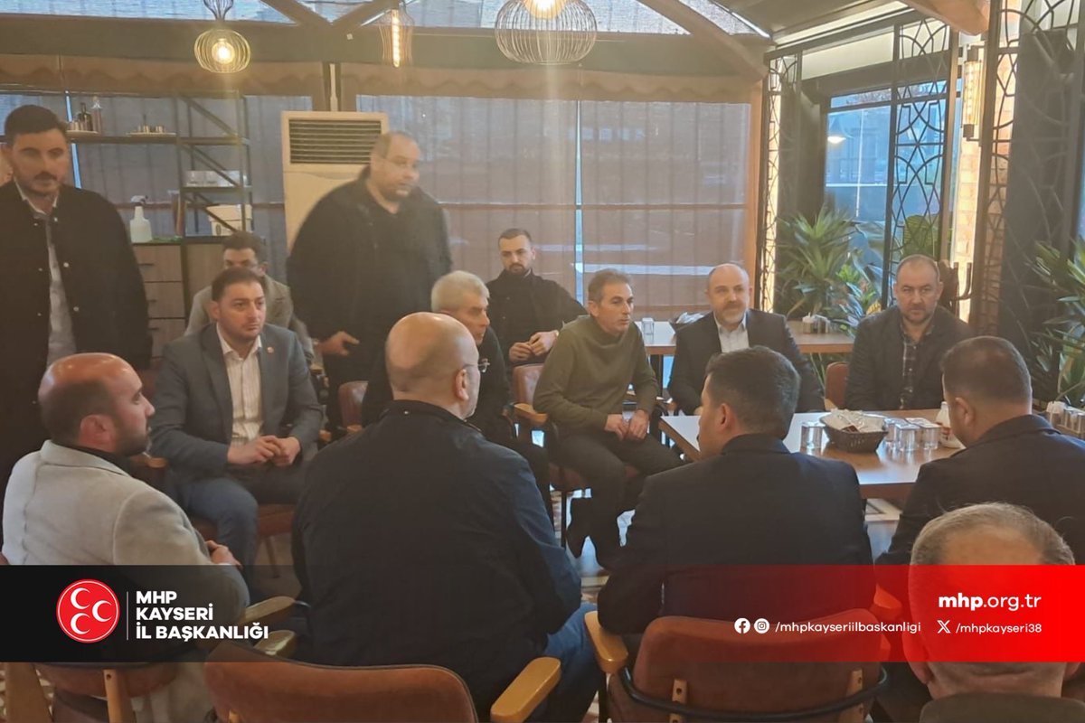 Milliyetçi Hareket Partisi Kayseri İl Teşkilatı MAMUR Ailesine Taziye Ziyareti