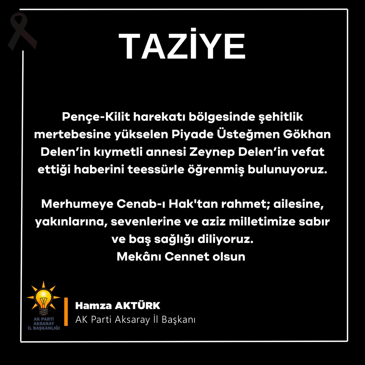 Aksaraylı Piyade Üsteğmen, Pençe Kilit Operasyonunda Şehit Oldu: Annesi de Hayatını Kaybetti