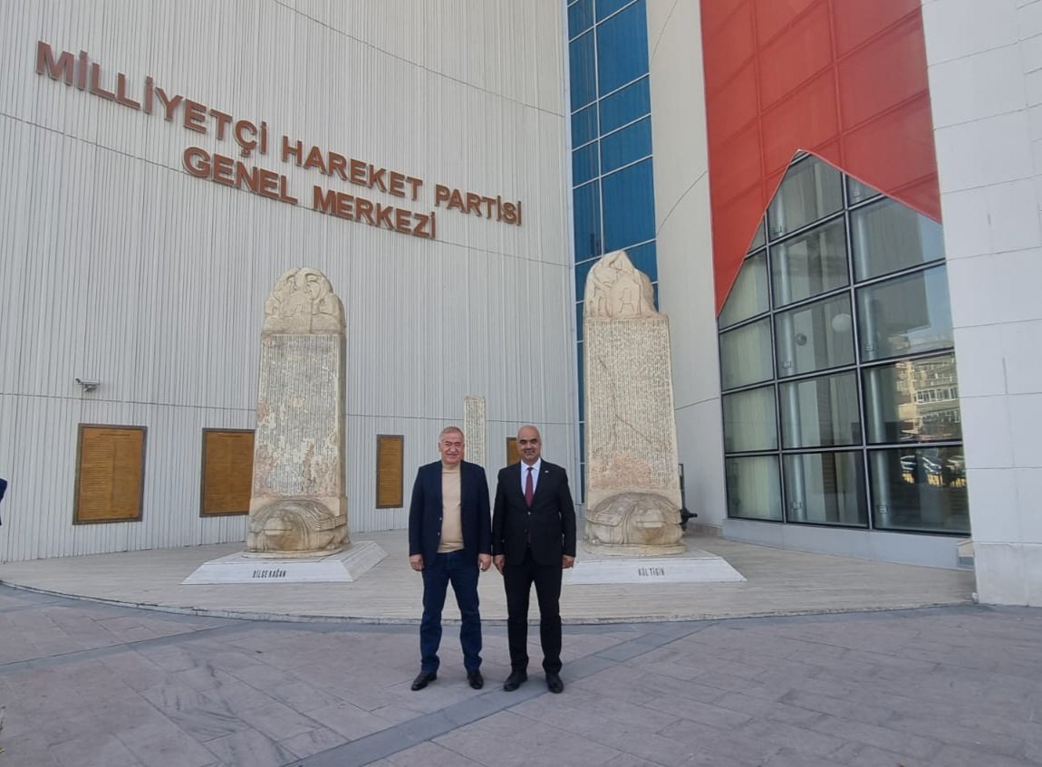 MHP Aksaray İl Başkanı Milletvekiliyle Toplantı