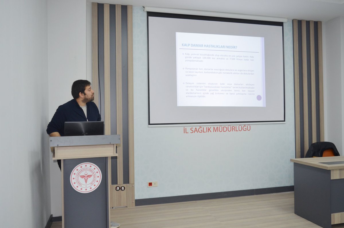 Kırşehir İl Sağlık Müdürlüğü’nde Kalp Sağlığı Eğitimi