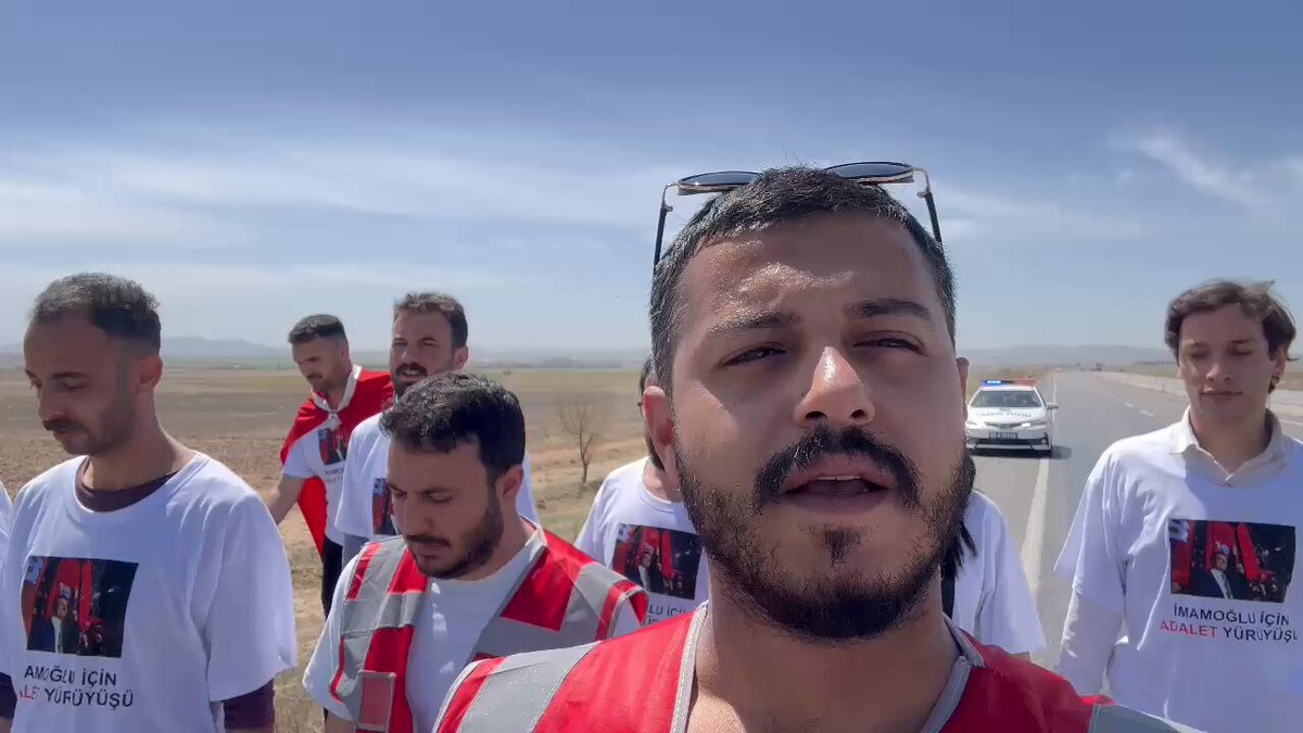 Kayseri'de Adalet İçin Genç Yürüyüş