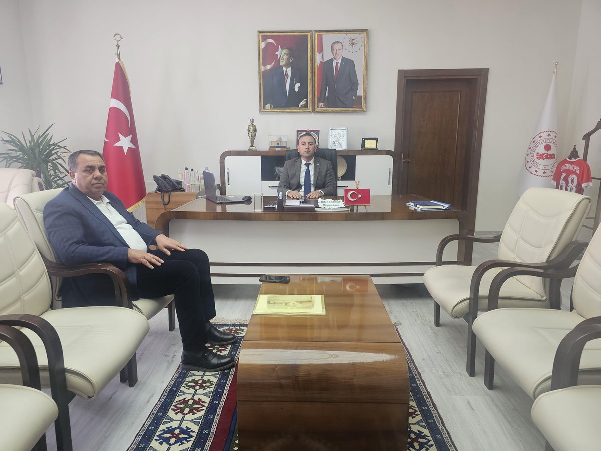 Sultanhanı Kaymakamı Solak ile Toplantı