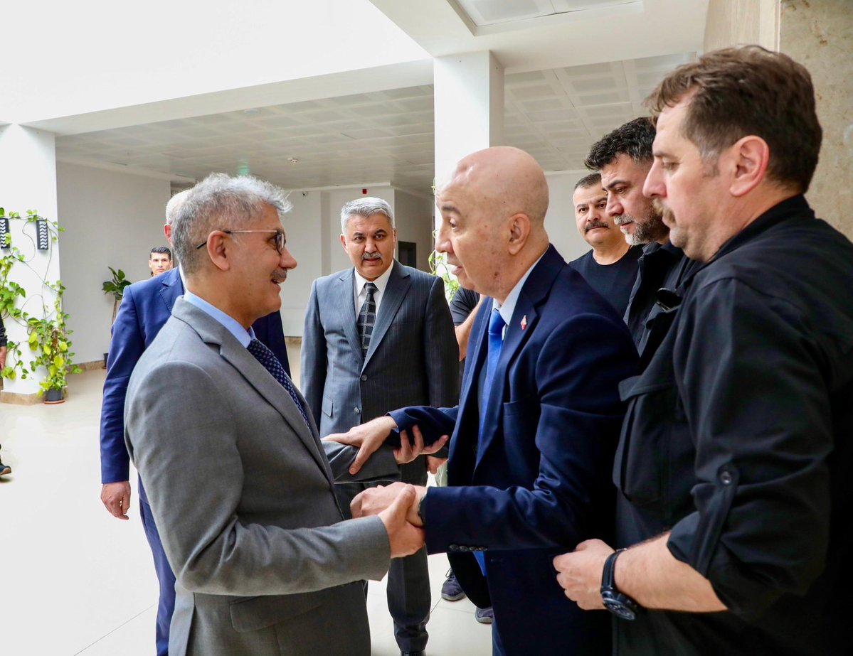 Cumhurbaşkanı Başdanışmanı Turgut Aslan, Niğde Valisi Cahit Çelik’i Ziyaret Etti