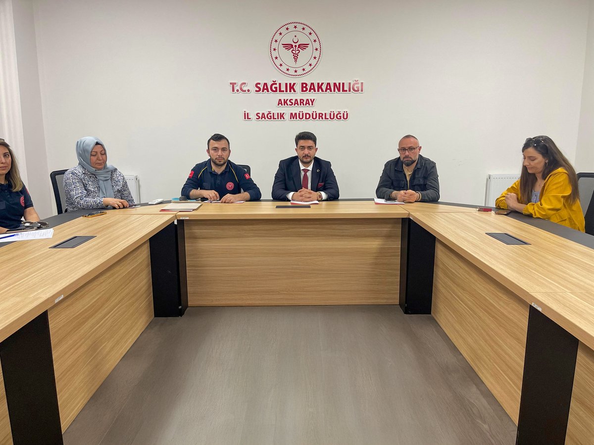 Aksaray'da 112 Acil Sağlık Hizmetleri Değerlendirme Toplantısı