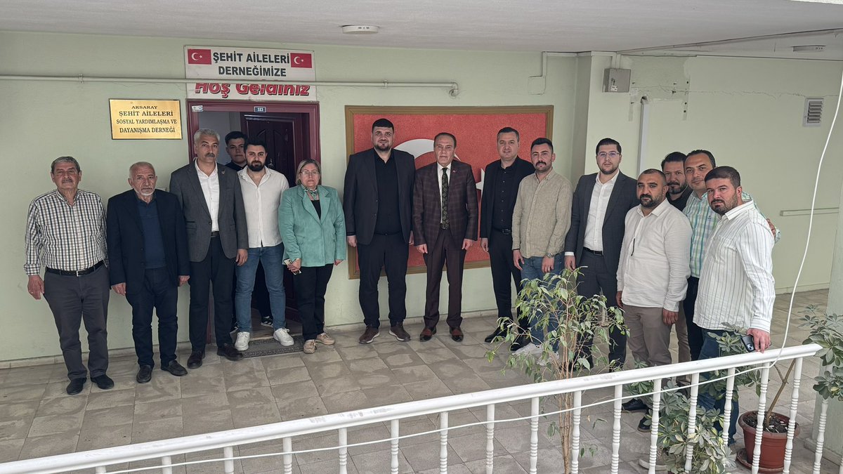 Aksaray'da Şehit Ailelerine Destek Toplantısı