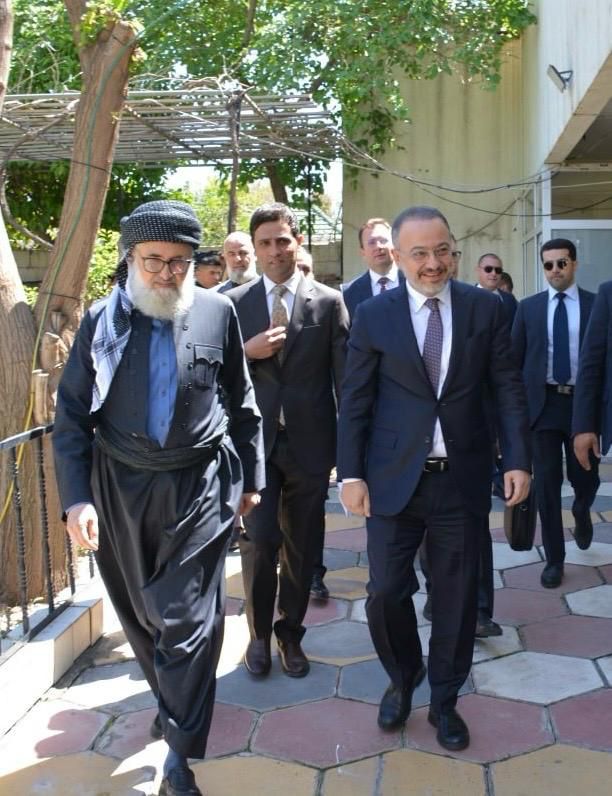 Dışişleri Bakan Yardımcısı Yılmaz Irak'ta KİH Genel Sekreteriyle Toplantı
