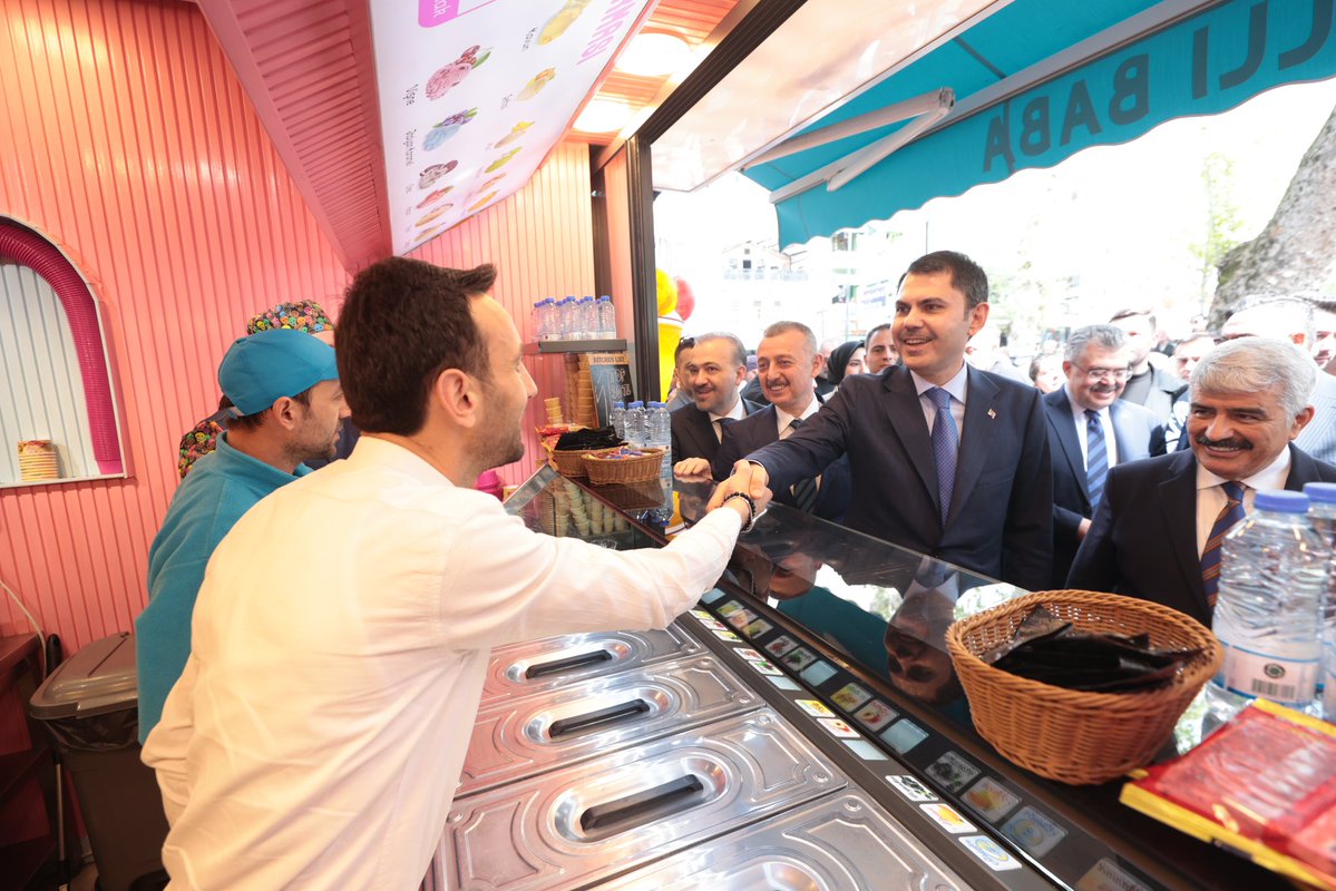 Çevre Bakanı Kurum Kocaeli'nde Esnafa Ziyaret