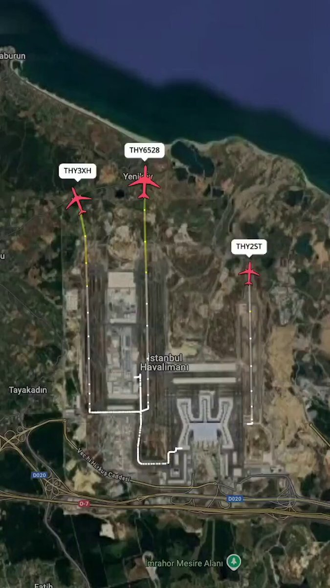 İstanbul Havalimanı Dünyanın En Kalabalık Üçlü Runway İşlemini Başlattı