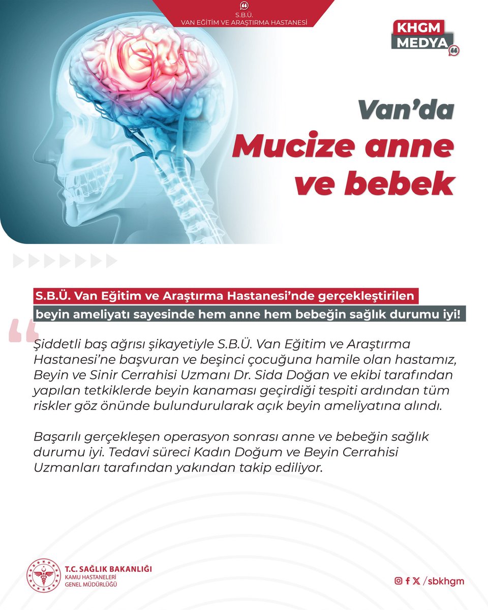 Van'da Mucize Anne ve Bebek Doğumu: Hayat Kurtaran Hastane Personeli