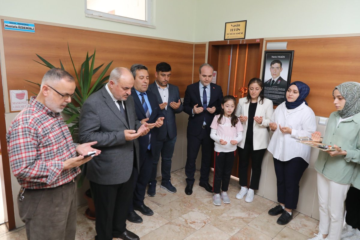 Niğde'de Şehit Yasin Tekin'in Hatırında Kütüphane Açıldı