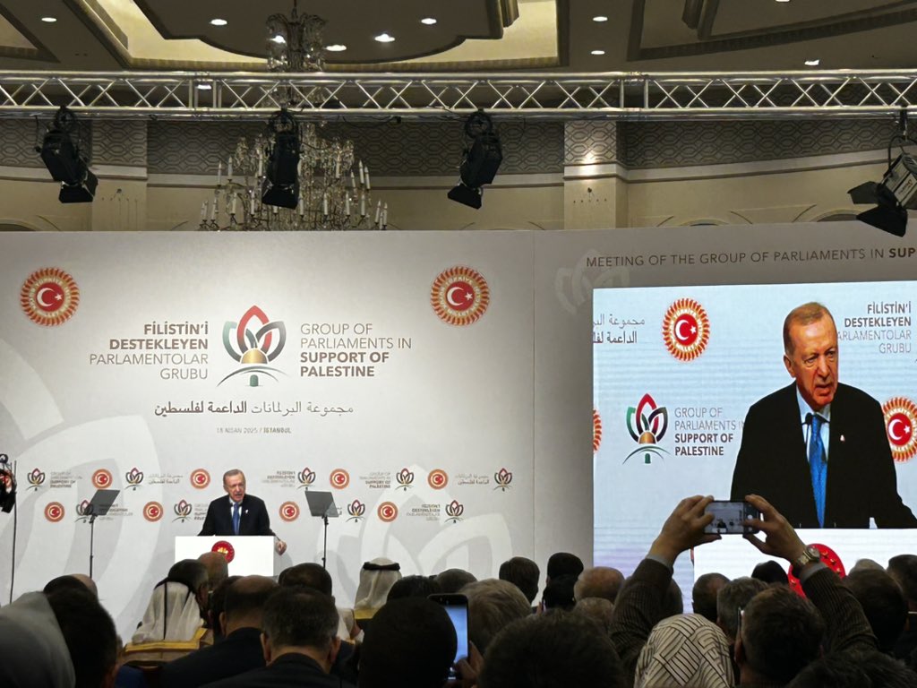 Uluslararası Filistin Desteğini Güçlendiren Parlamenterler Grubu İstanbul'da Buluştu
