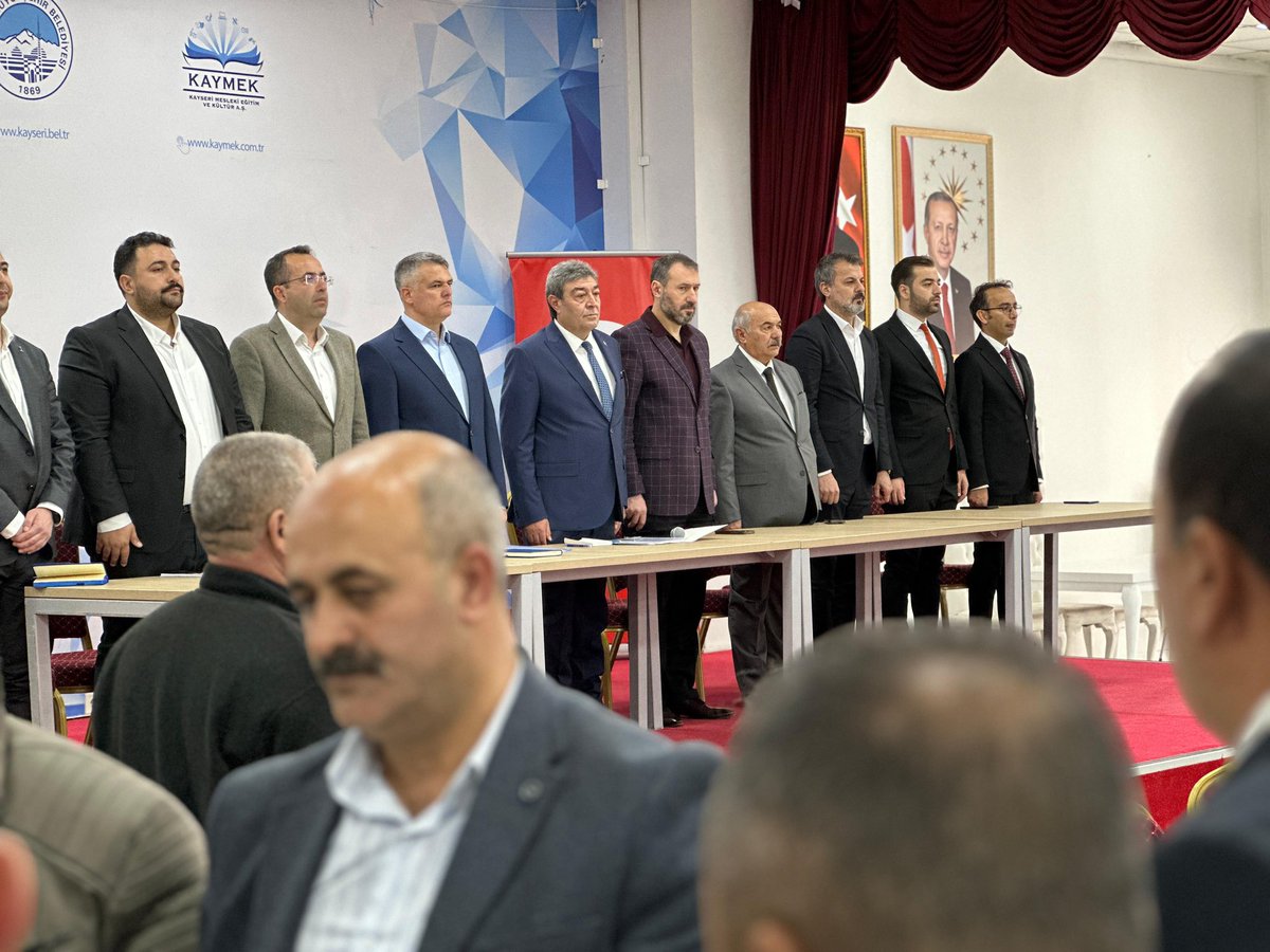 İyi Parti Milletvekili Ataş, Pınarbaşı Muhtar Toplantısına Katıldı