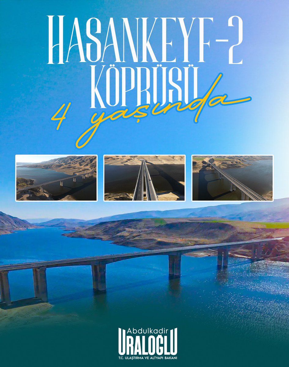 Hasankeyf 2 Köprüsü Açıldı: Batman, Mardin ve Habur Kapıları Arasında Ulaşımı Güvence Altına Alındı