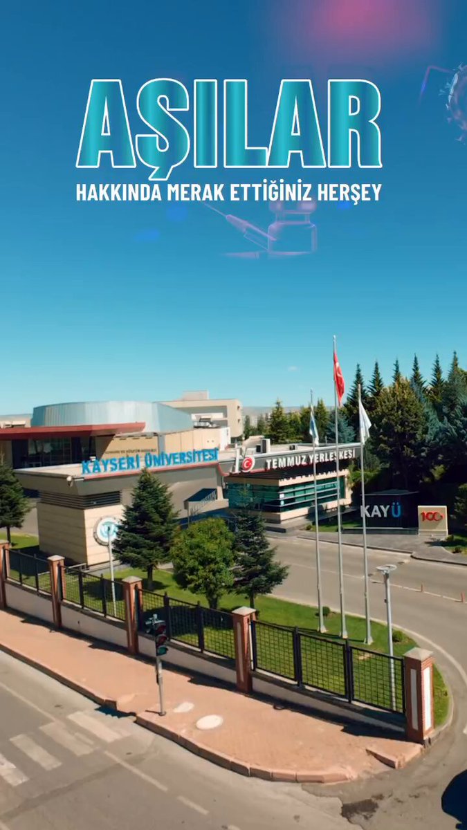 Kayseri Üniversitesinden Aşılara Yönelik Bilgilendirici Kampanya