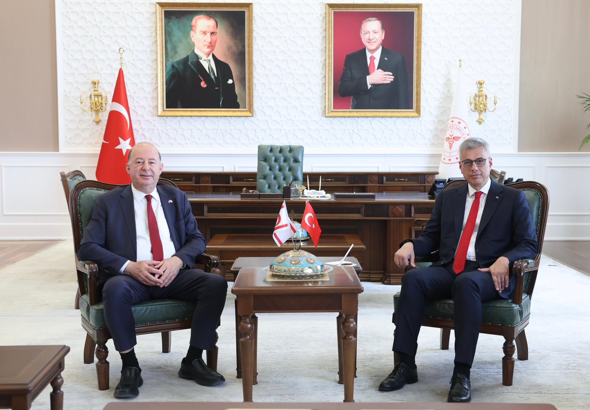 Kuzey Kıbrıs Türk Cumhuriyeti ve Türkiye Sağlık Bakanları İş Birliğini Artıracak