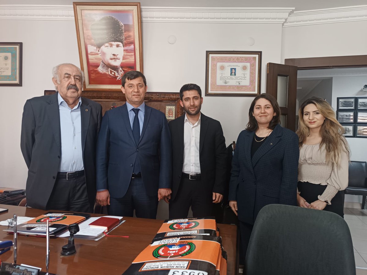 Aksaray Barosu Başkanı Ziyaretlerde Bulundu