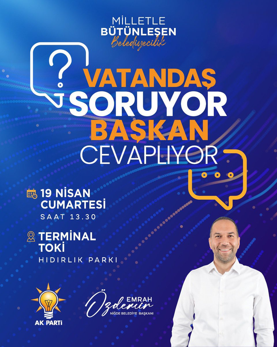Niğde Belediyesi Vatandaş Soruyor Programına Katılıyor