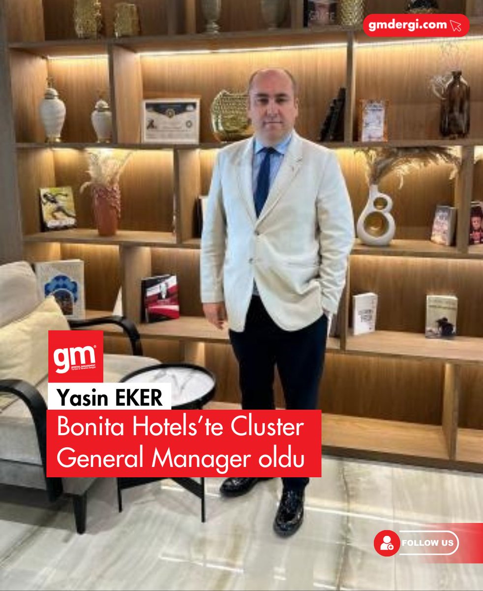 Yasin Eker, Bonita Hotels'te Yeni Göreve Başladı