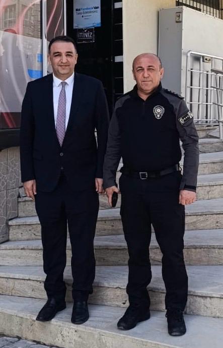 Aksaray Emniyet Müdür Yardımcısı Mahmut Akkuş’u Ziyaret