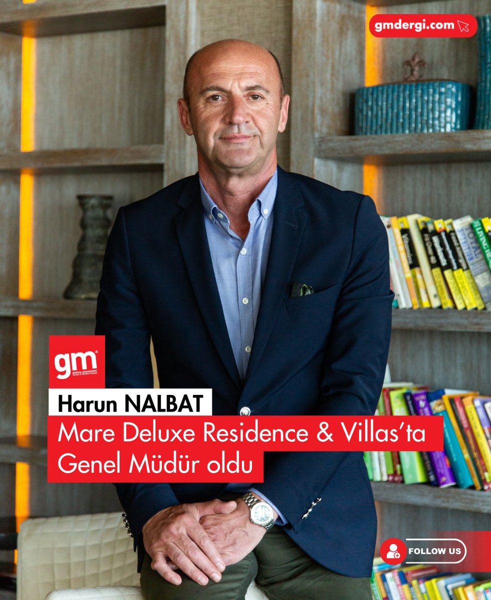 Mare Deluxe Residence Villas'ta Yeni Genel Müdür