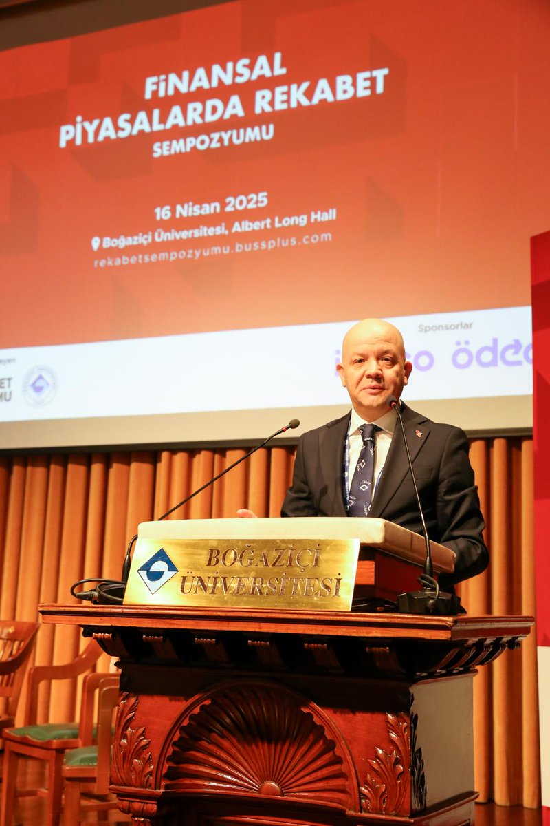 Rekabet Kurumu ve Boğaziçi Üniversitesi Finansal Piyasalarda Rekabet Sempozyumu Düzenledi