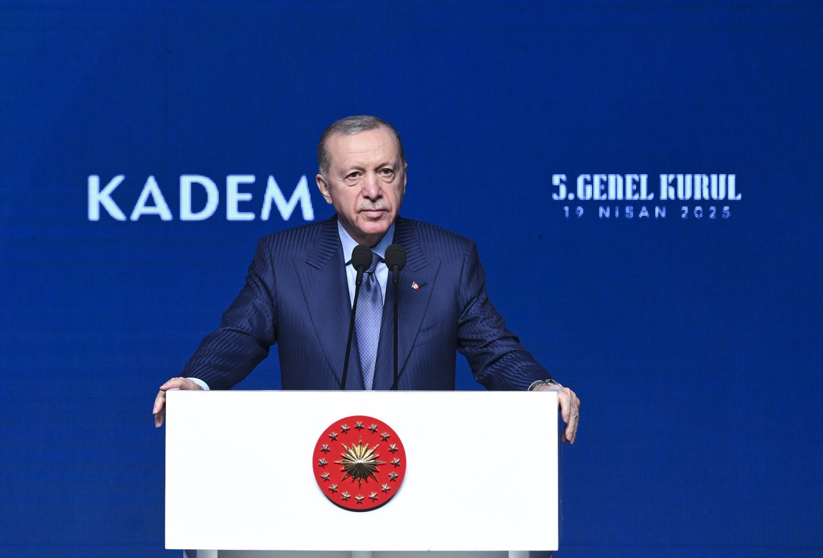 Recep Tayyip Erdoğan, Kadem 5. Olağan Genel Kurulunda Önemli Konulara Değinerek Konuştu